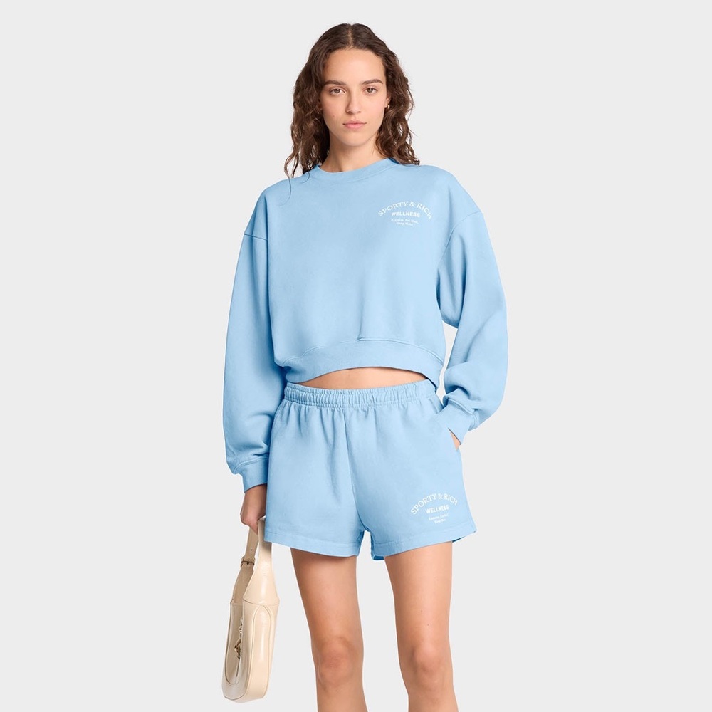 SPORTY & RICH Wellness Sweatshirt M - Picture 2 of 8